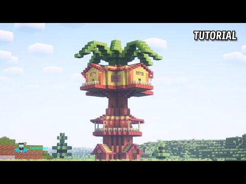 Faishr Craft - Minecraft Marvel: Crafting a Mysterious Tree House