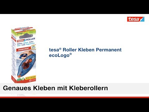 Artikelvideo 1 für tesa Kleberoller dauerhaft, Artikelnummer 640367