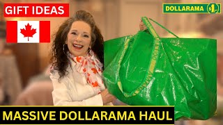 WHAT'S IN MY BIG GREEN BAG ? *MASSIVE DOLLARAMA HAUL* GIFT IDEAS & SPRING FINDS