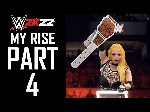 WWE 2K22 - MyRise (Female) - Gameplay Walkthrough - Part 4 - "RAW"