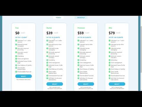 TheTrainory.com Onboarding - Step 5: Subscription Type