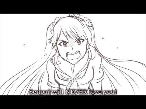 『Yandere Simulator』Epic Rap Battles of Akademi   Osana vs Ayano 1 Hour