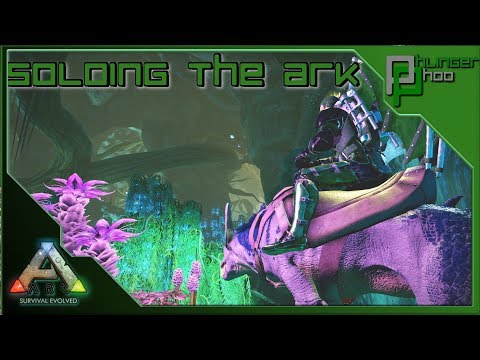 Soloing the Ark S4E140 - FALLING OFF THE PLATFORM BASE - GEARING UP THE BASE