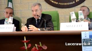 Alfredo Mantovano su Tribunale Lucera