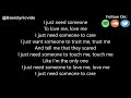 Ollie - Need Someone (Lyrics)
