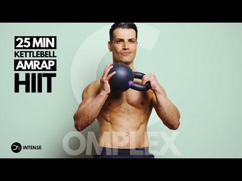 25 Min Full Body KETTLEBELL HIIT  Workout | Complex Sets | AMRAP | INTENSE