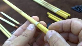 271 - Vlog - Making River Cane Arrows 1/9