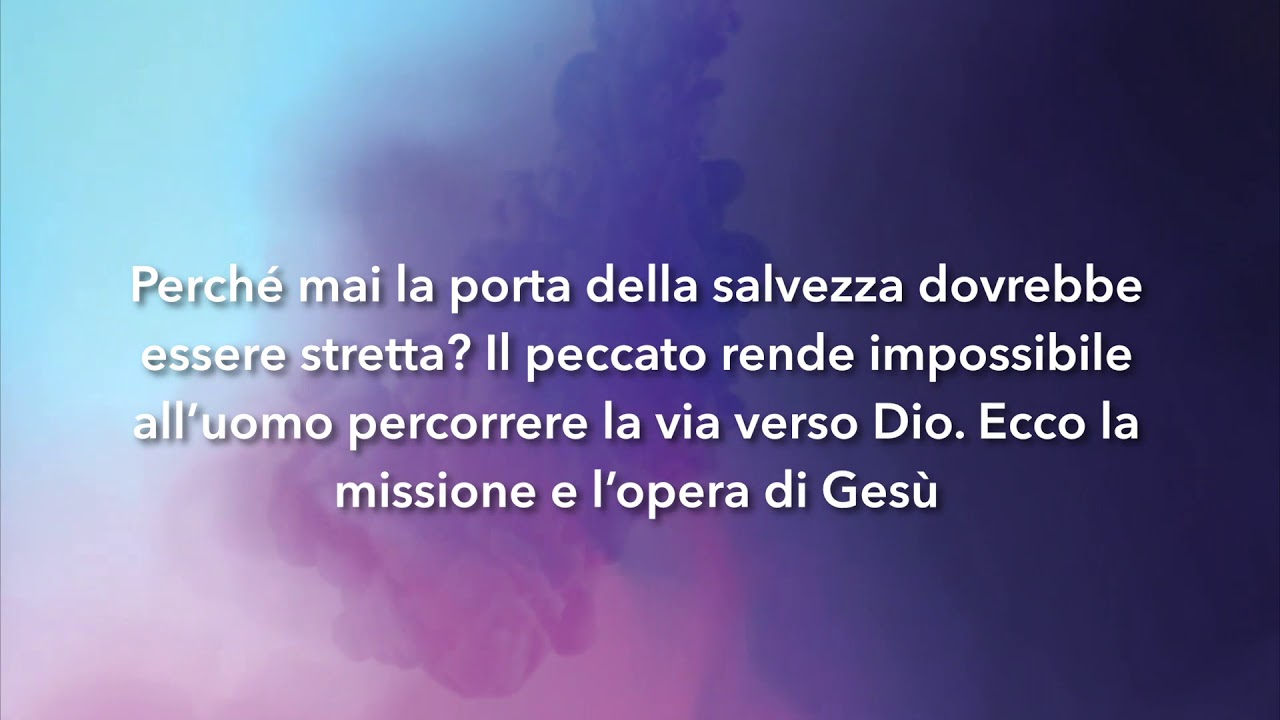 Meditazione Calendario "Parole di Vita" del 18 luglio 2019