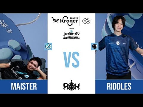 Luminosity Invitational - Maister vs Riddles - Pool A - Game and Watch vs Kazuya
