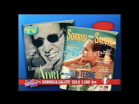 Spot TV Sorrisi e Canzoni (1999).