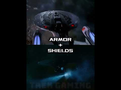 U.S.S Enterprise vs U.S.S Vengeance #startrek #enterprise #vengeance #startrektng #vs #shorts