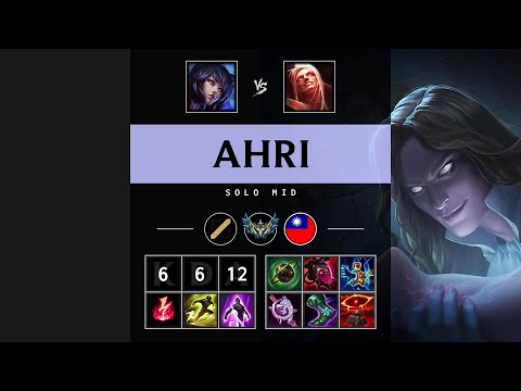 Ahri Mid vs Vladimir - TW Challenger Patch 25.15