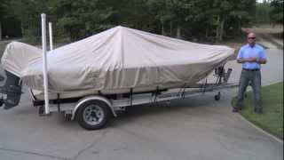 Carver styled to fit boat cover brought to you by BoatCoversDirect