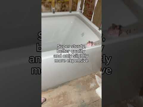 This Duravit tub is such good quality! #homeimprovement #bathroomremodel #bathtub