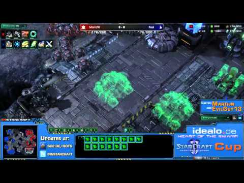Morrow vs ReaL - WB R2 G1 - Idealo.de HotS Invitational by inStarcraft.de