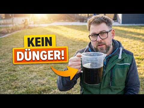 Dein Boden braucht momentan keinen Dünger