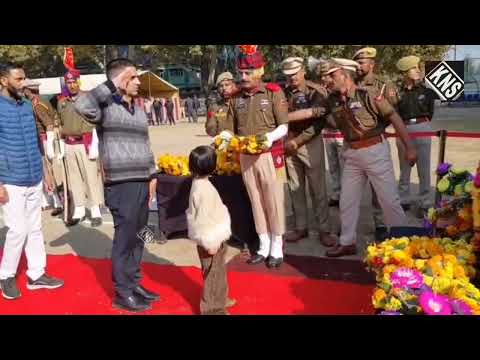 Police Commemoration Day observed at Qamariya Stadium in Ganderbal to pay t...