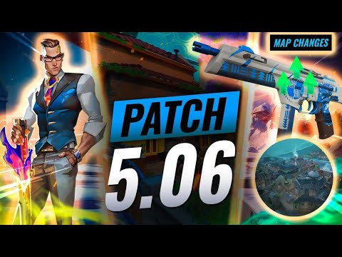 NEW UPDATE: STINGER BUFFS + Pearl Map Changes! - Valorant Patch 5.06