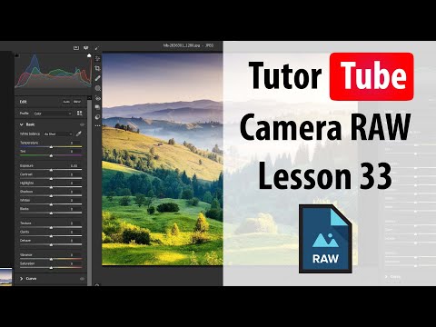 Adobe Camera RAW Lesson 1 Accessing Adobe Camera RAW in Adobe Bridge