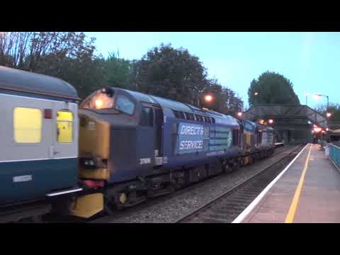 DRS 37602 & 37606 on Pathfinders 'The Marches Cornishman' - Cwmbran - 22/09/18