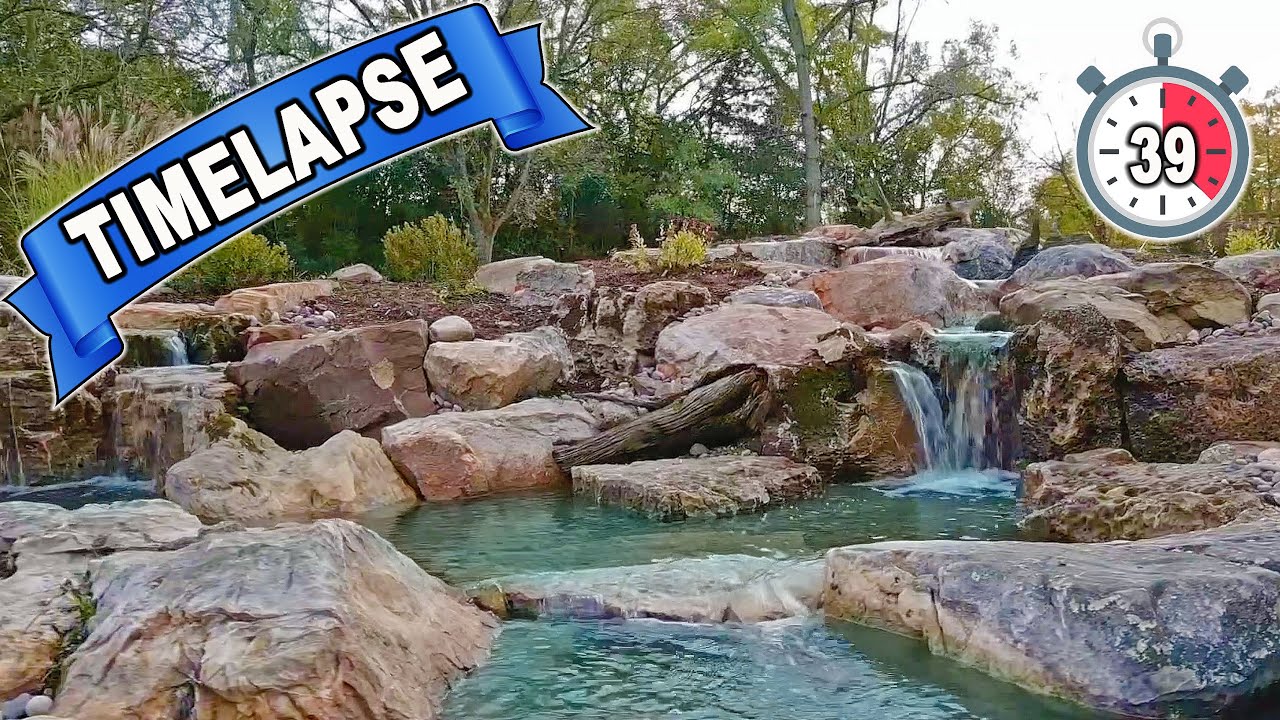 Backyard Waterfall Oasis!