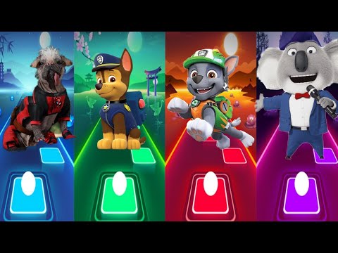 The Amazing Digital Circus Vs Paw Patrol Skye vs Deadpool vs Sing 2 Coffin Dance Song Cover Tileshop