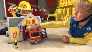Feuerwehrstation und Jupiter - Fireman Sam / Feuerwehrmann Sam - Simba - DE