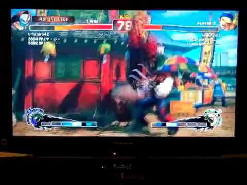 SSF4 AE v2012 Endless - umataro42 (Vega) vs evilkevin3 (Yun) 003