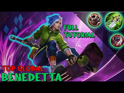 Top Global Benedetta Full Tutorial - MLBB