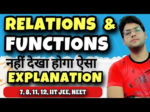 Relations and Functions and Mapping | Full Explain | Relations| Functions | Classes 11| Maths Future