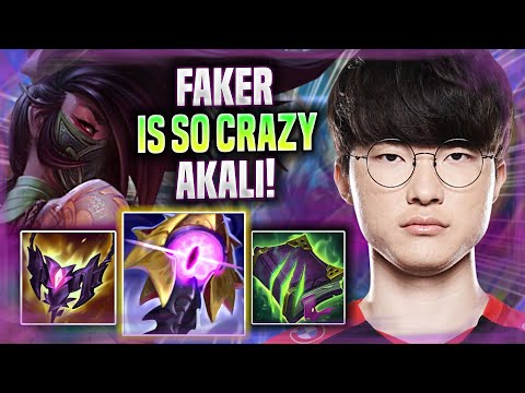 FAKER IS SO CRAZY WITH AKALI! - T1 Faker Plays Akali MID vs Sylas! | Season 2022