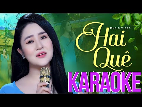 Karaoke Hai Quê - Lê Thu Uyên
