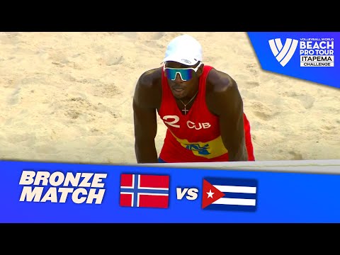 Mol, H./Berntsen vs. Diaz/Alayo - Bronze Match Highlights Itapema 2023 #BeachProTour