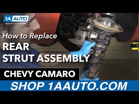 How to Replace Rear Strut Assembly 10-15 Chevy Camaro