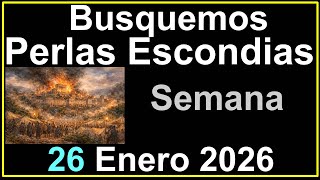 respuestas a busquemos perlas escondidas de esta semana 26 Enero - 1 Febrero 2026