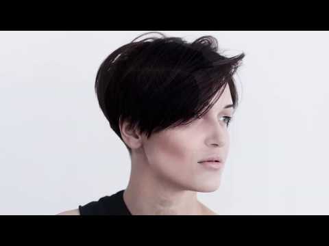 Asymmetrical pixie cut tutorial with undercut-style silhouette video thumbnail