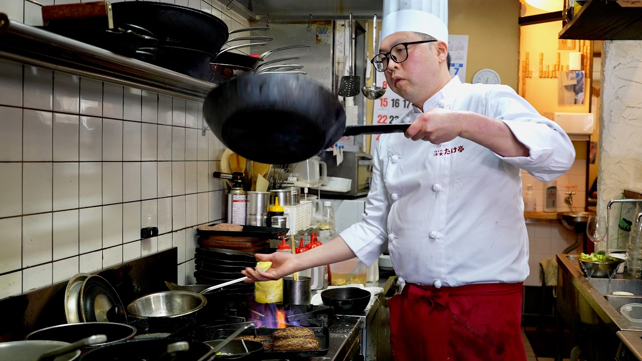 ボリューム満点！最強の洋食を目指す店主。その裏にある「踏ん張れる理由」【大阪・たけ亭】