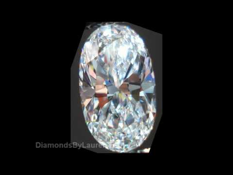 1.17CT Oval Shaped Diamond H/SI GIA Graded
