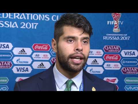 Néstor Araujo - Post-Match Interview - Match 15: Portugal v Mexico - FIFA Confederations Cup 2017