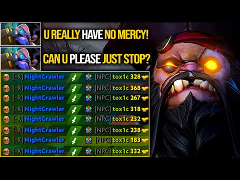 When Pudge Really Has No Mercy - Tinker Just Likes His Food | Pudge Mid [2 Games] | Pudge Official