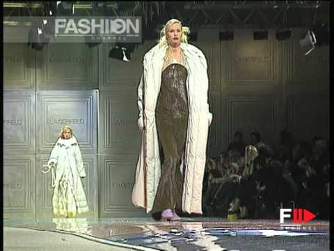 "Karl Lagerfeld" Autumn Winter 1996 1997 Paris 4 of 4 pret a porter woman by FashionChannel