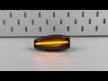 LED dynamické smerovky - dymové Hyundai / Kia - Video Youtube