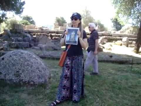 NIKI VLACHOU talks about the Temple of Zeus in OLYMPIA, 05-05-2015