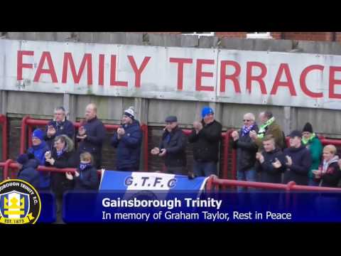 Gainsborough Trinity support remember Graham Taylor