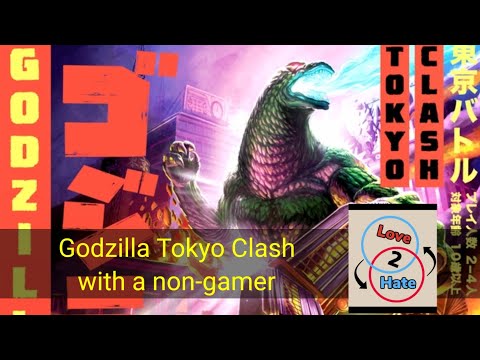 Godzilla Tokyo Clash with a non-gamer!