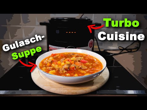 Tefal Turbo Cuisine Goulash Soup: Tender meat without hours of cooking