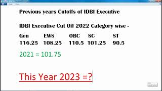 MY IDBI EXECUTIVE EXAM ANALYSIS & EXPECTED CUTOFF OF 2023 #2023 #idbi #idbiexecutive #ibps #banking