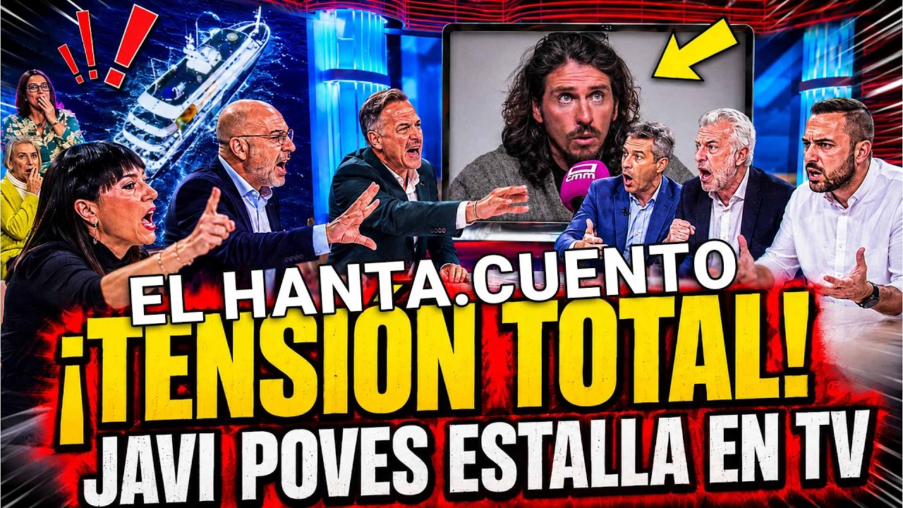TENSION TOTAL en TV con JAVI POVES!!! IMPERDIBLE!!!!