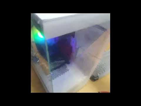 [컴퓨존] ABKO U20M 큐빅 강화유리 미니타워 화이트 구매후기