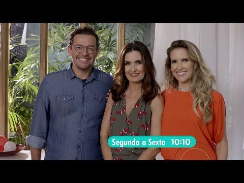 Chamada do "Bem Estar" com Fernando Rocha, Mariana Ferrão e Fátima Bernardes - 2018